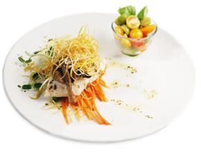 Biała ryba z herbatą 