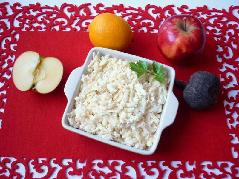 Biała surówka do obiadu