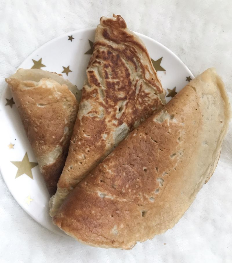 Białkowe bananowe naleśniki Białkowe bananowe naleśniki