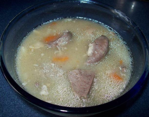 Biały barszcz z serc Biały barszcz z serc