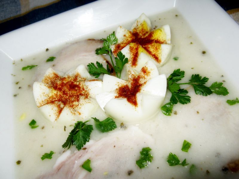 Biały barszcz z zaklepką Biały barszcz z zaklepką