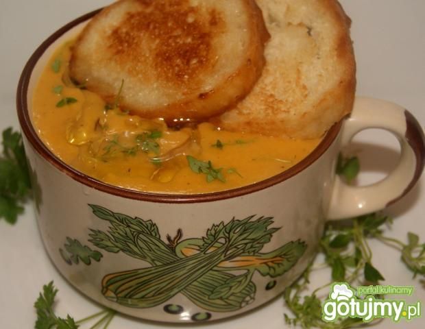 Bieda zupka  w wersji kremowej