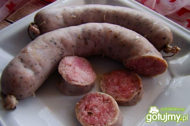 Bieszczadzka biała kiełbasa. Bieszczadzka biała kiełbasa.