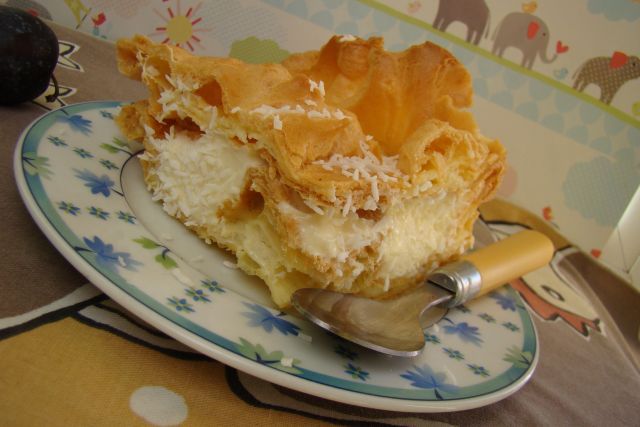 Bieszczadzkie ciasto ala karpatka