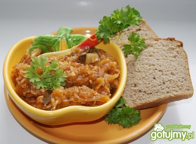 Bigos na golonce   Bigos na golonce