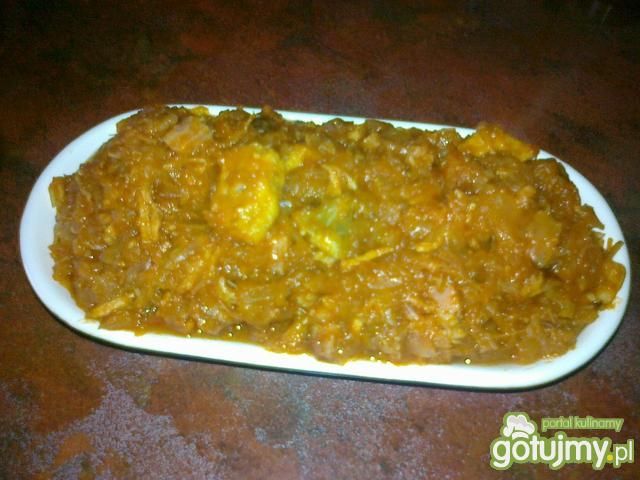 Bigos na karkówce Bigos na karkówce