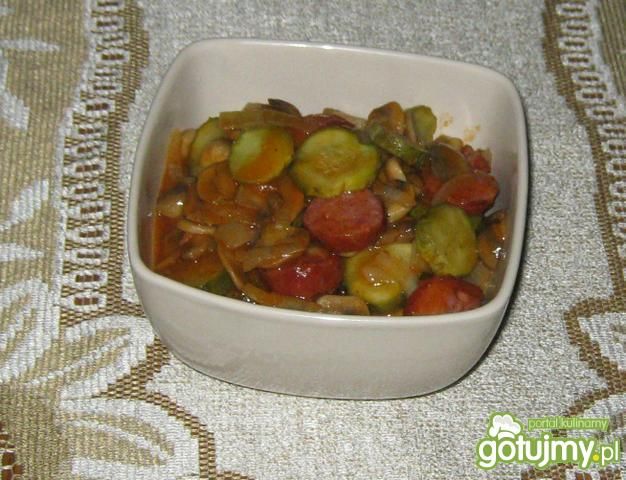Bigos pieczarkowy. Bigos pieczarkowy.