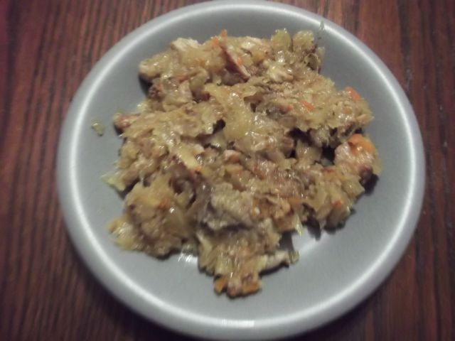 Bigos pikantny z czosnkiem Bigos pikantny z czosnkiem