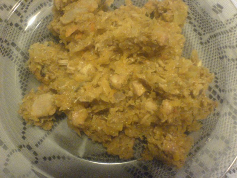 Bigos świąteczny na rosole 