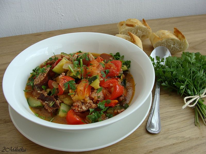 Bigos warzywny alla leczo