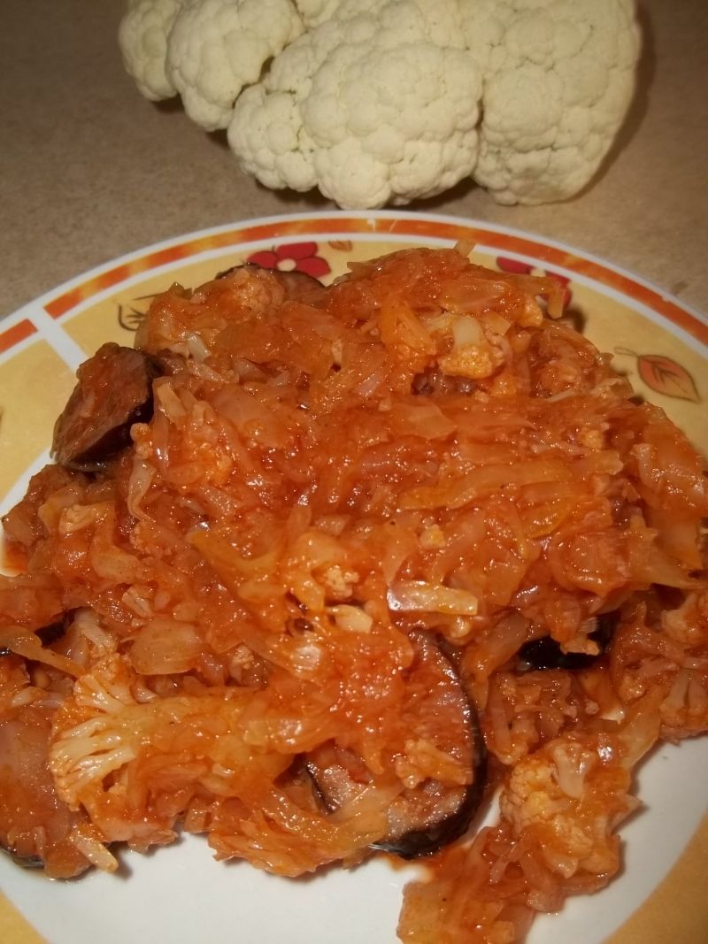 Bigos wg Gosi z kalafiorem Bigos wg Gosi z kalafiorem