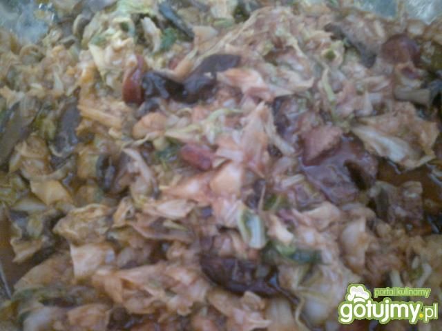 Bigos z bialej i wloskiej kapusty Bigos z bialej i wloskiej kapusty