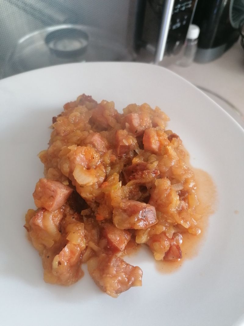 Bigos z cukinii Bigos z cukinii