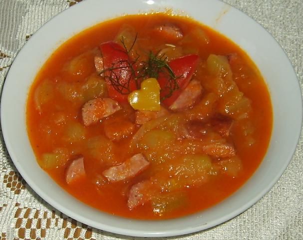 Bigos z cukinii Bigos z cukinii