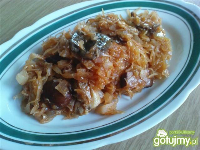 Bigos z dodatkiem grzybów 