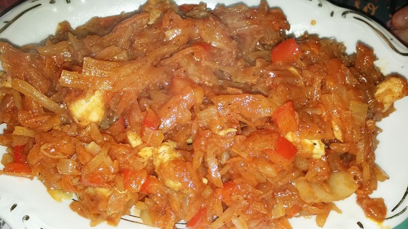 Bigos z filetem z kurczaka Bigos z filetem z kurczaka