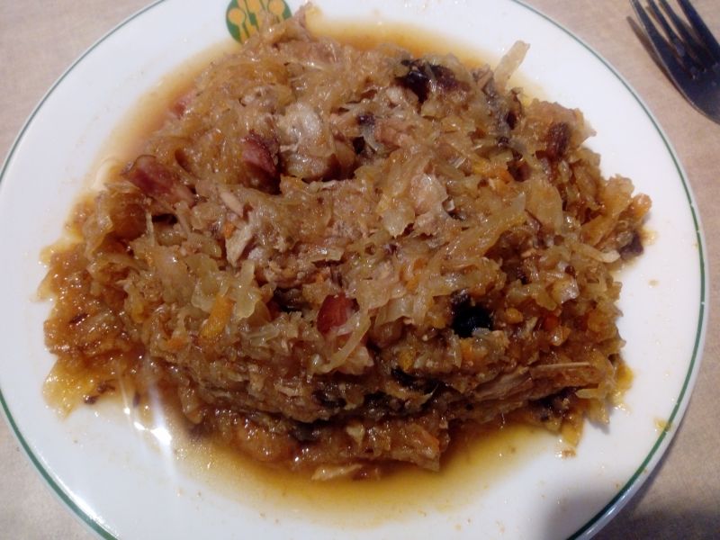 Bigos z grzybami Bigos z grzybami