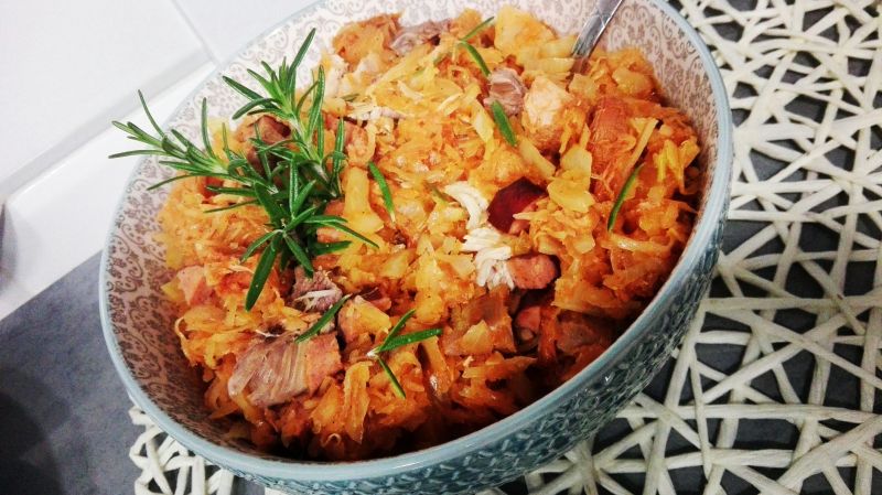 Bigos z kapusty 
