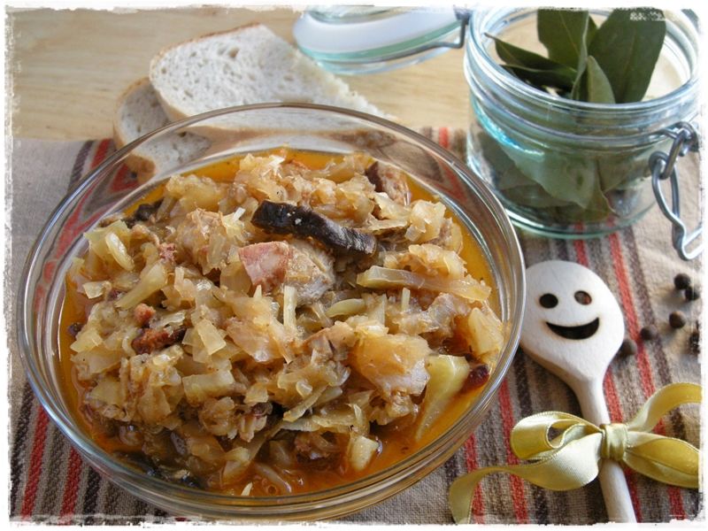 Bigos z kapusty mieszanej Bigos z kapusty mieszanej
