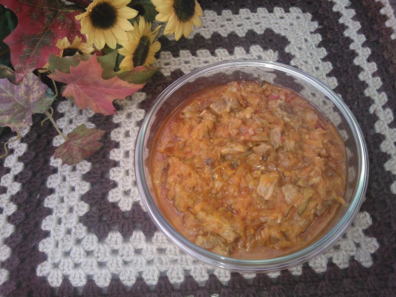 Bigos z karkówki i cukinii Bigos z karkówki i cukinii