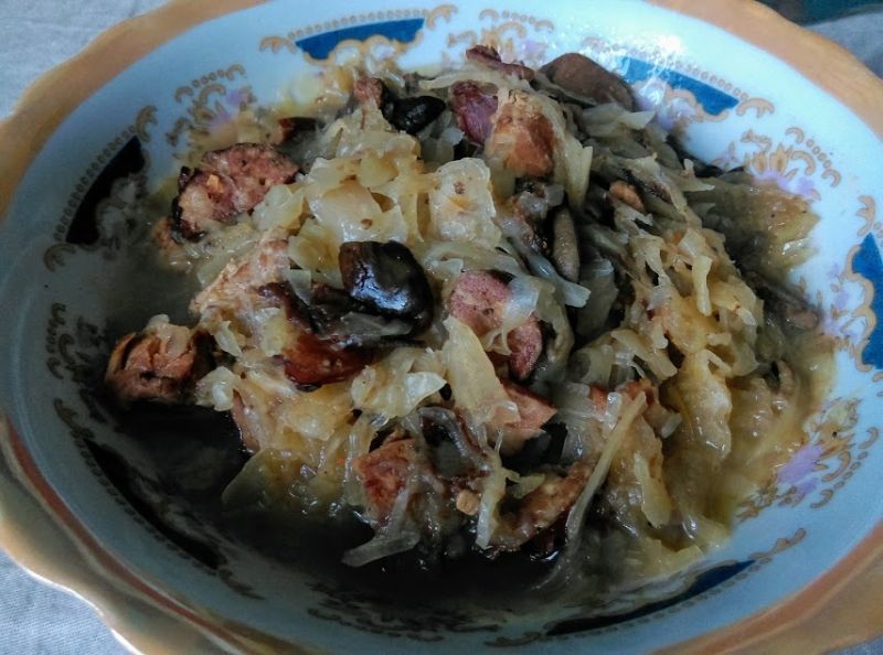 Bigos z miodem gryczanym