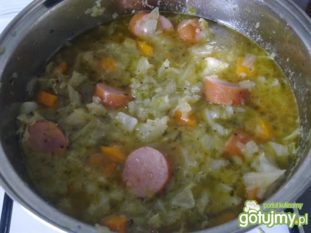 Bigos z młodej kapustki 