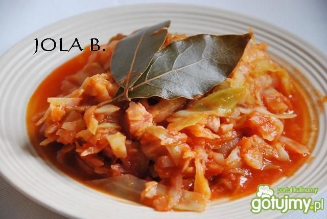 Bigos z młodej kapusty  Bigos z młodej kapusty