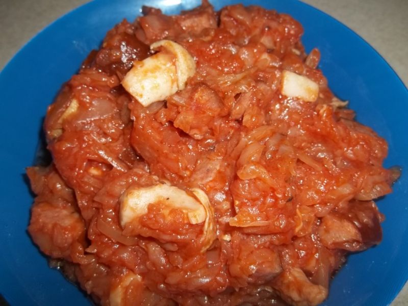 Bigos z prawdziwkami Bigos z prawdziwkami