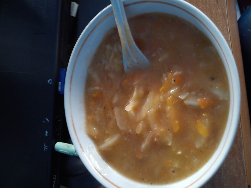 Bigosik z białej kapusty