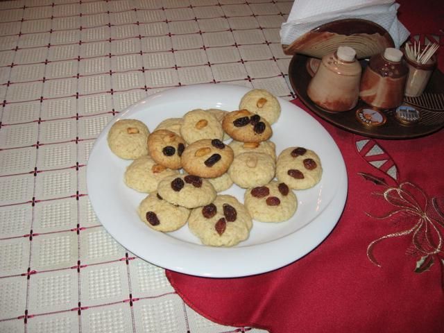 Biszkopciki z bakaliami