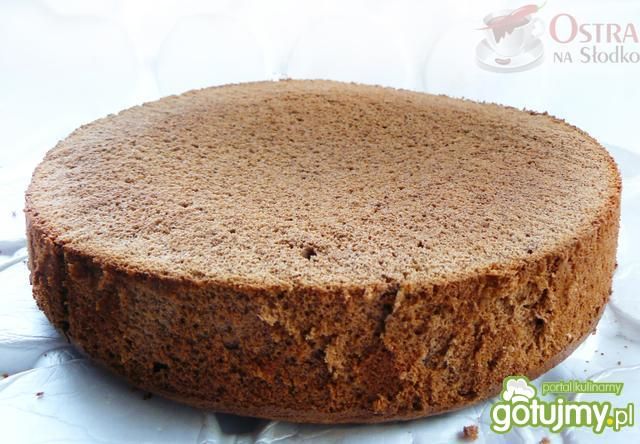 Biszkopt czekoladowy rzucany