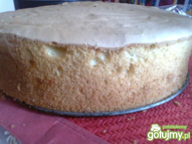 biszkopt do tortu jasny
