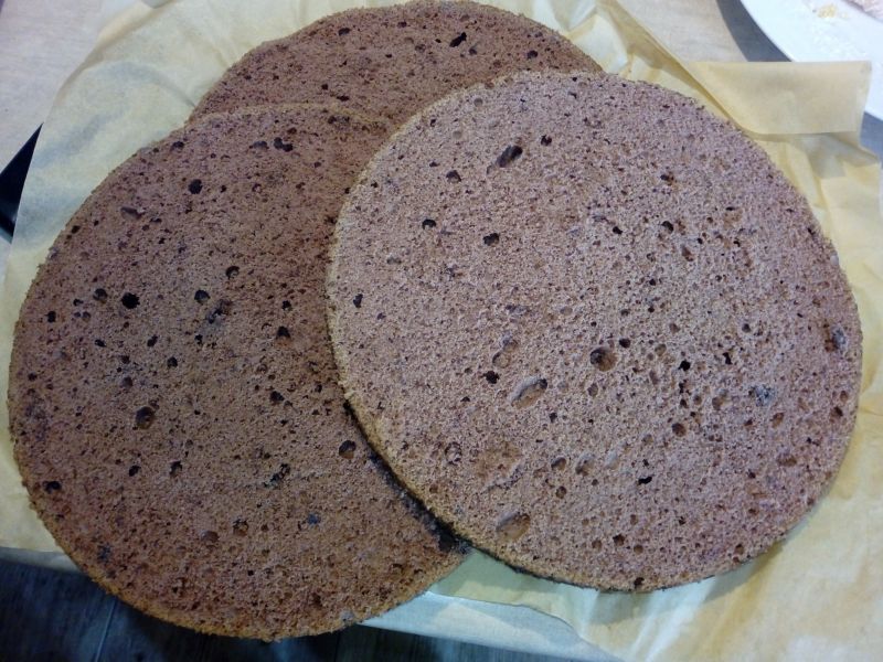 Biszkopt kakaowy na białkach Biszkopt kakaowy na białkach