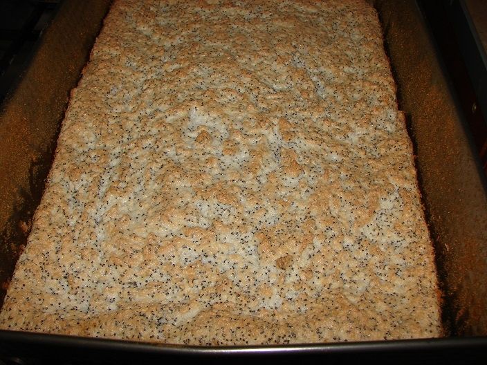 Biszkopt kokosowo-makowy