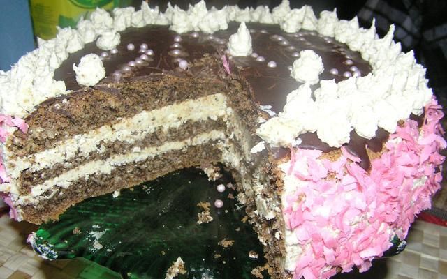 Biszkopt orzechowy Biszkopt orzechowy