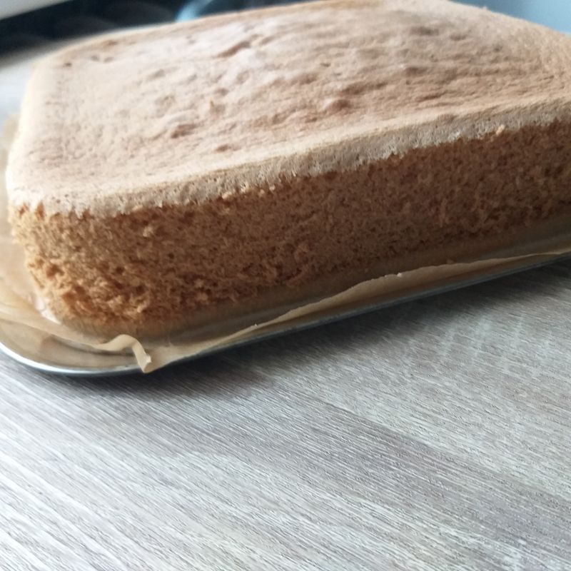 Biszkopt z budyniem Biszkopt z budyniem