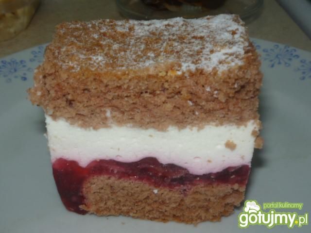 Biszkopt z galaretką wg gosia47-47 Biszkopt z galaretką wg gosia47-47