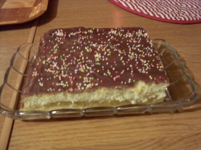 Biszkopt z jabłkami