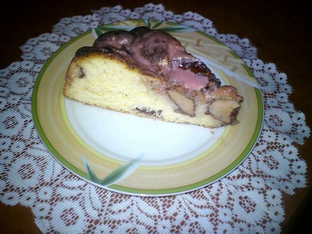 Biszkopt z jabłkiem kakaowym Biszkopt z jabłkiem kakaowym