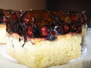 Biszkopt z jagodami