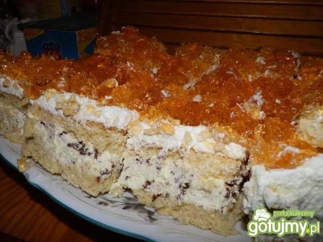 Biszkopt z kremem wg nieuchwytna