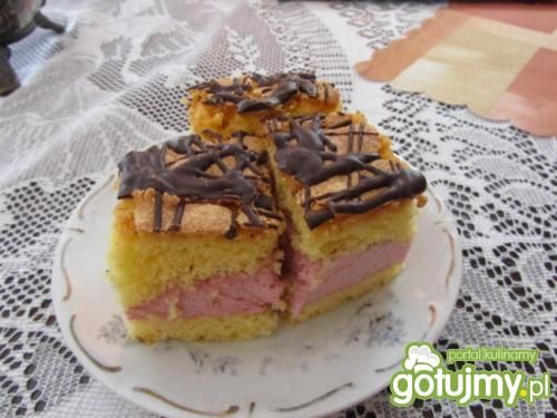 Biszkopt z pianką Biszkopt z pianką