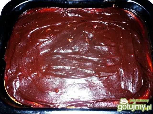 Biszkopt z plewą czekoladową. Biszkopt z plewą czekoladową.