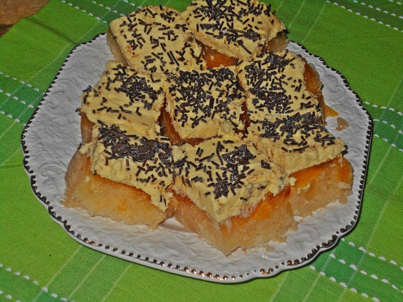 Biszkopt z pomarańczami Biszkopt z pomarańczami