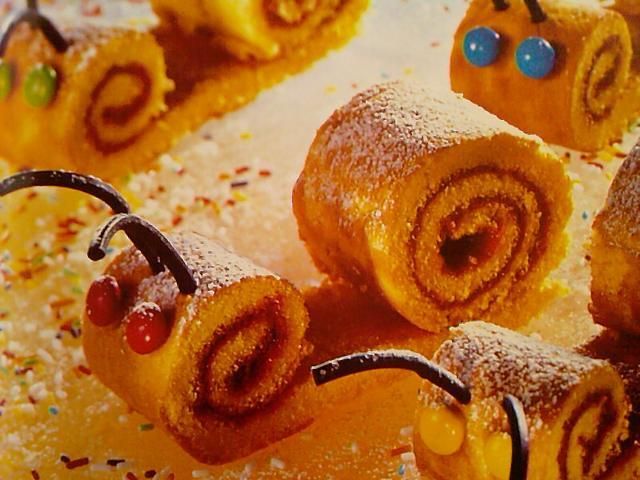 Biszkoptowe ślimaczki dla dzieci