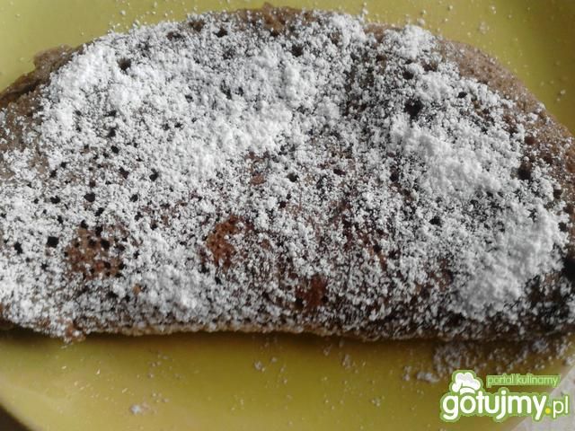 Biszkoptowy, kakaowy omlet