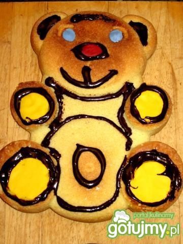 Biszkoptowy misiu dla dzieci