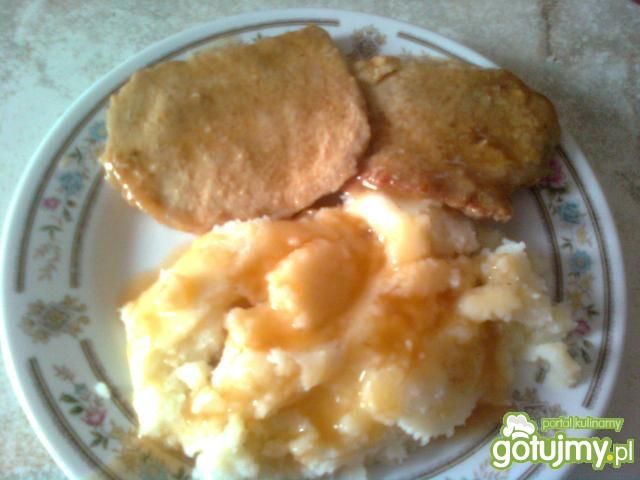 Bitki schabowe w sosie