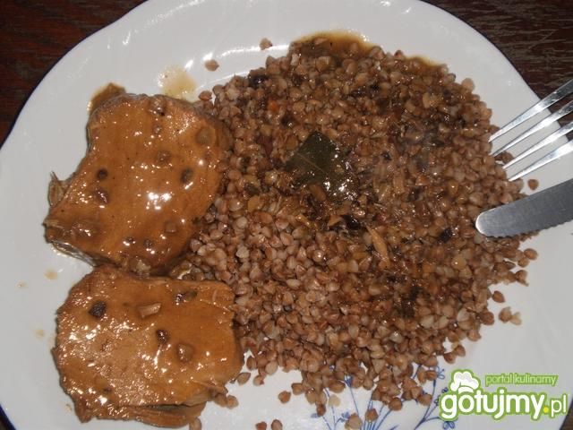 Bitki w sosie pieczarkowym