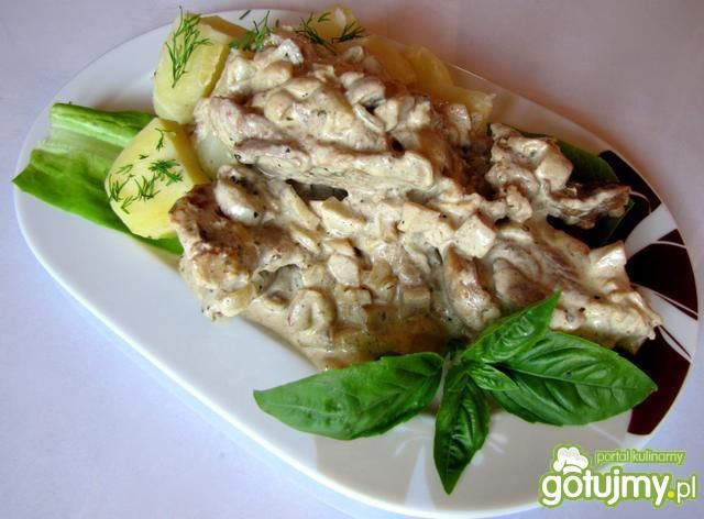 Bitki wieprzowe w pieczarkach Bitki wieprzowe w pieczarkach